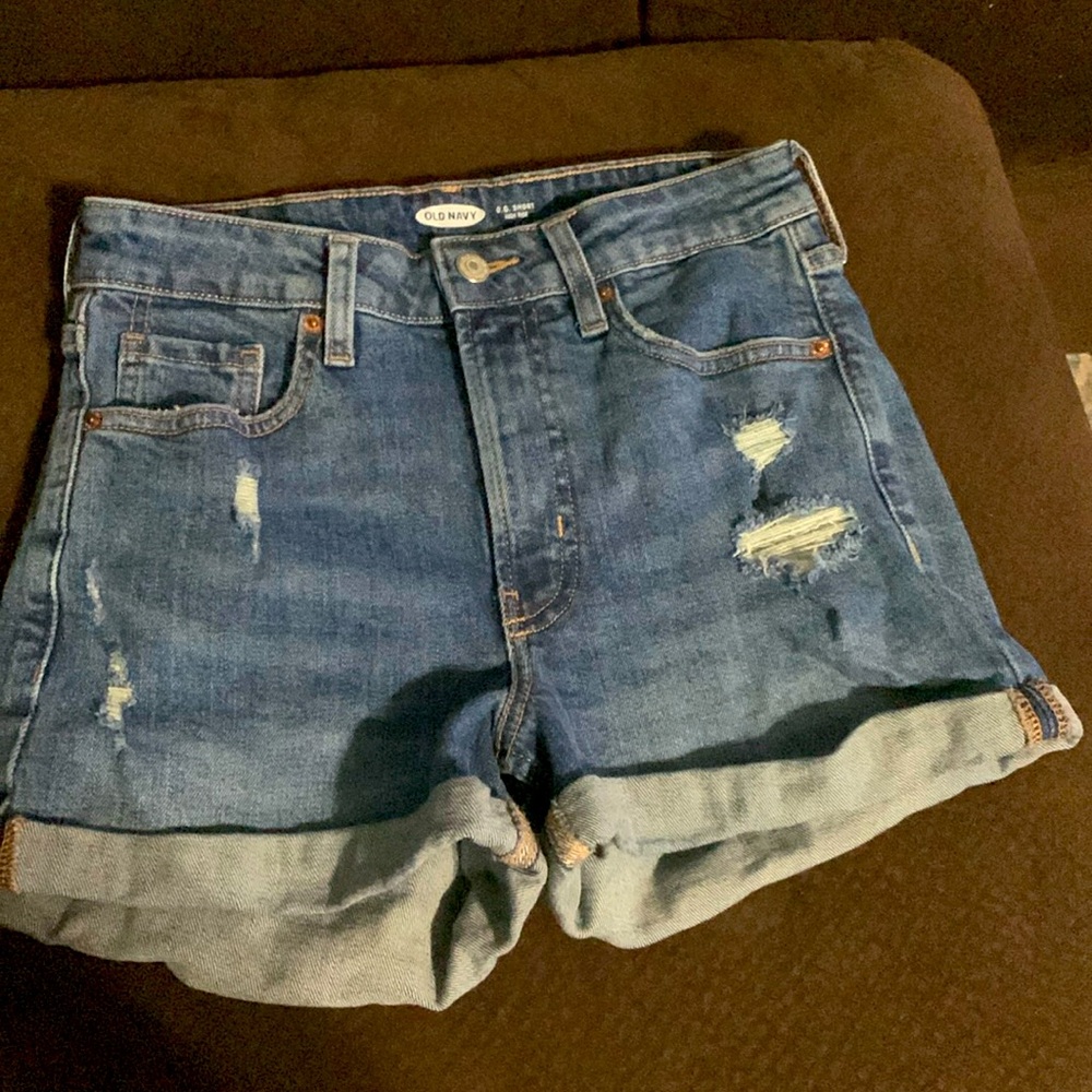 NWOT OLD NAVY O.G. High Rise Shorts